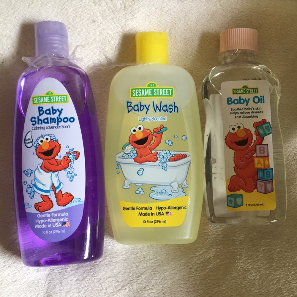Sesame Street bath bundle